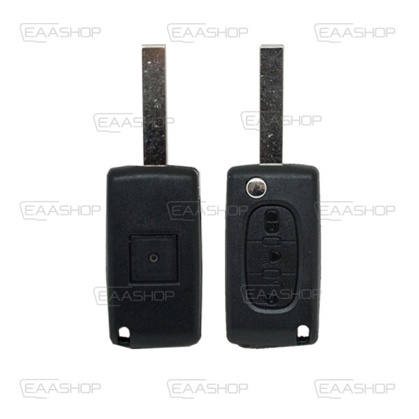 PSA23KS - CARCASA PSA PLEGABLE 3 BOTONES PERFIL HU83 PILA