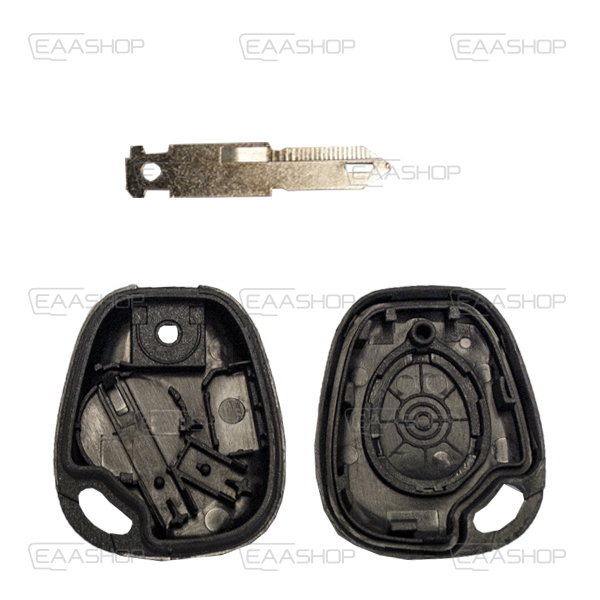 RE03KS - CARCASA DE MANDO RENAULT 1 BOTON PLASTICO