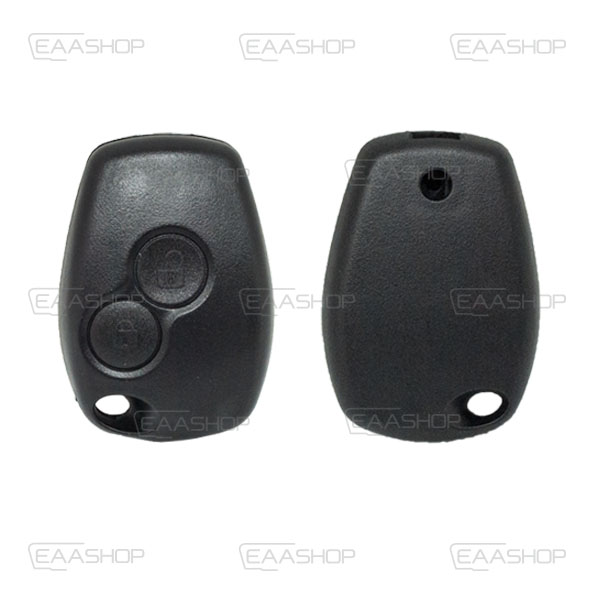 RE12KS - CARCASA DE MANDO RENAULT CLIO III FIJO 2 BOTONES