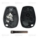 RE12KS - CARCASA DE MANDO RENAULT CLIO III FIJO 2 BOTONES