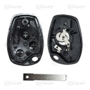 RE13KS - CARCASA DE MANDO RENAULT CLIO III FIJO 3 BOTONES