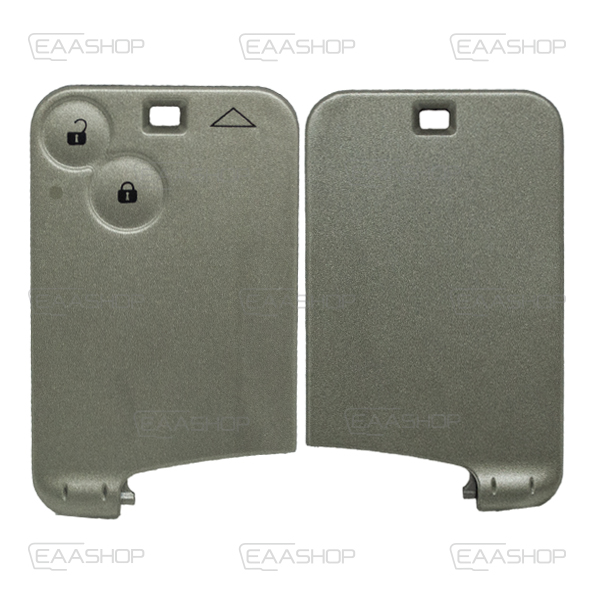 RE18KS - CARCASA TARJETA RENAULT LAGUNA 2 BOTONES SIN