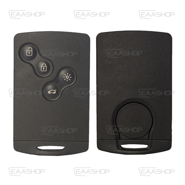 RE22KS - CARCASA TARJETA RENAULT MEGANE III 4 BOTONES CON