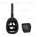 SA01KS - CARCASA DE MANDO FIJO SAAB 3 BOTONES (ESPADIN
