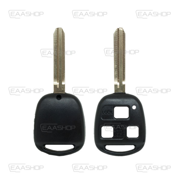 TT04KS - CARCASA DE MANDO FIJO TOYOTA 3 BOTONES (TOY43)