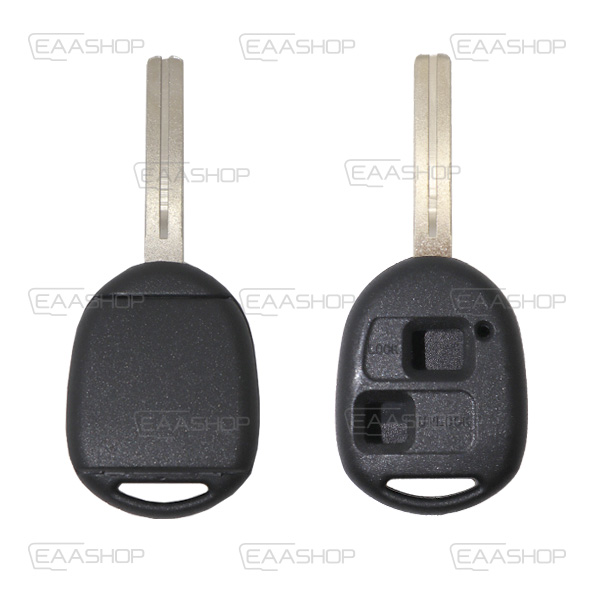 TT07KS - CARCASA DE MANDO FIJO TOYOTA 2 BOTONES (TOY40)