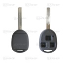 TT08KS - CARCASA DE MANDO FIJO TOYOTA 3 BOTONES (TOY40)