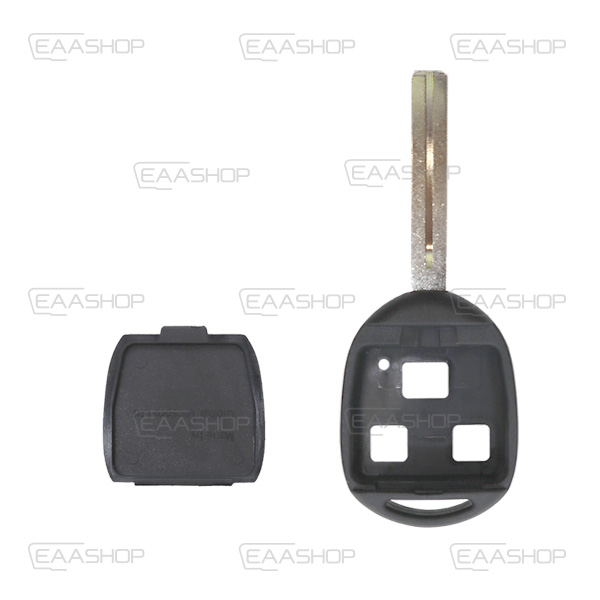 TT08KS - CARCASA DE MANDO FIJO TOYOTA 3 BOTONES (TOY40)