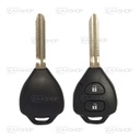 TT09KS - CARCASA DE MANDO FIJO 2 BOTONES TOYOTA COROLLA
