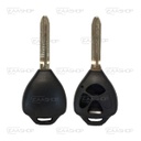 TT10KS - CARCASA DE MANDO FIJO 3 BOTONES TOYOTA COROLLA