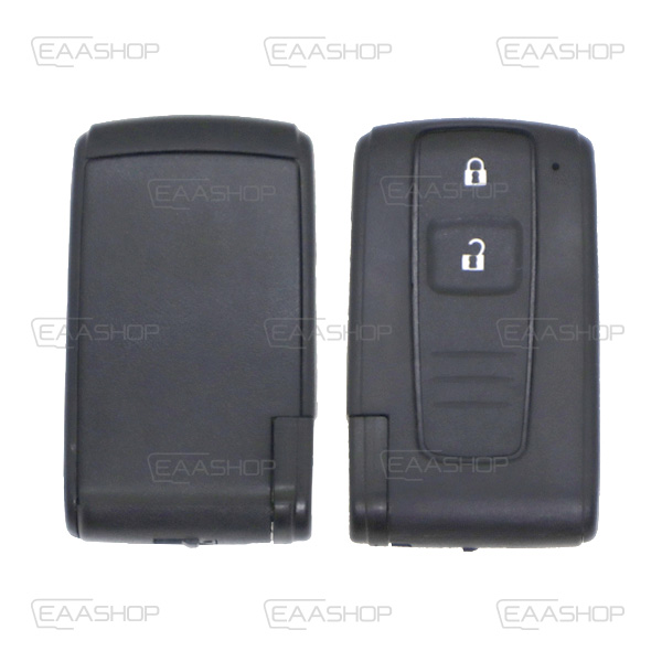 TT11KS - CARCASA TOYOTA 2 BOTONES KEY LESS SIN ESPADÍN