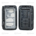 TT12KS - CARCASA KEY LESS TOYOTA CAMRY PLATEADA 3