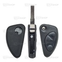 AR01KS - CARCASA PLEGABLE ALFA ROMEO 2 BOTONES (PERFIL
