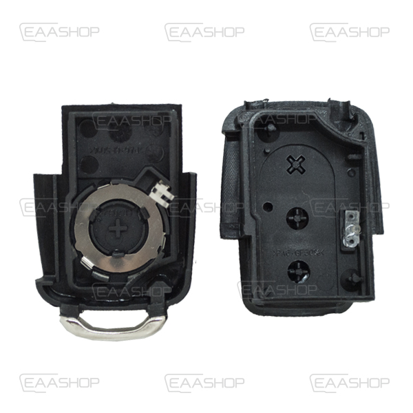 VAG06KS - CARCASA DE MANDO PLEGABLE 3 BOTONES