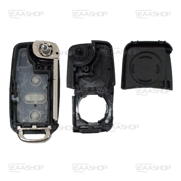 VAG09KS - CARCASA PLEGABLE VW 3 BOTONES (PERFIL HU66)