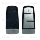 VAG11KS - CARCASA MANDO KEY LESS PASSAT DE 3 BOTONES