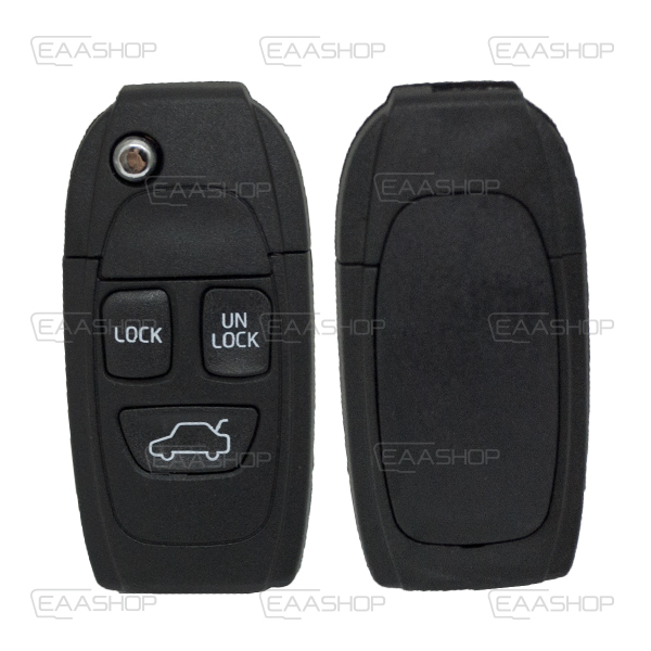 VV01KS - CARCASA DE MANDO VOLVO PLEGABLE 3 BOTONES