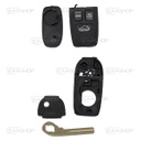 VV01KS - CARCASA DE MANDO VOLVO PLEGABLE 3 BOTONES