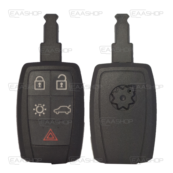 VV03KS - CARCASA DE MANDO KEYLESS VOLVO 5 BOTONES
