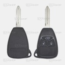 CR04KS - CARCASA DE MANDO FIJO 3 BOTONES CHRYSLER/JEEP