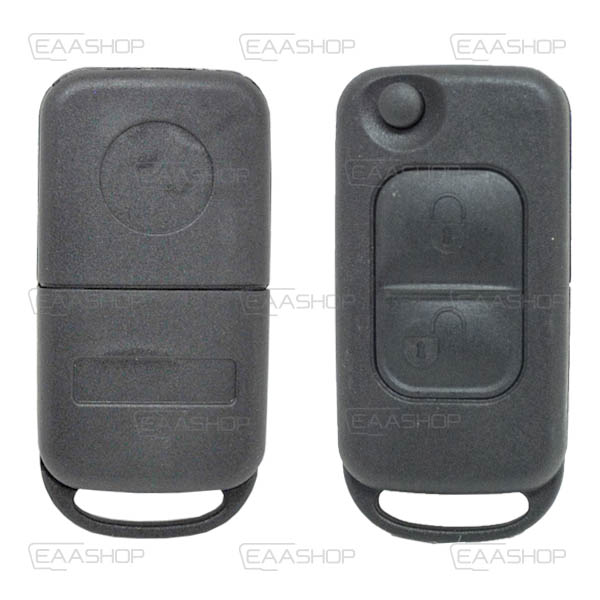 MB02KS - CARCASA DE MANDO MERCEDES PLEGABLE 2 BOTONES 2