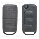 MB02KS - CARCASA DE MANDO MERCEDES PLEGABLE 2 BOTONES 2