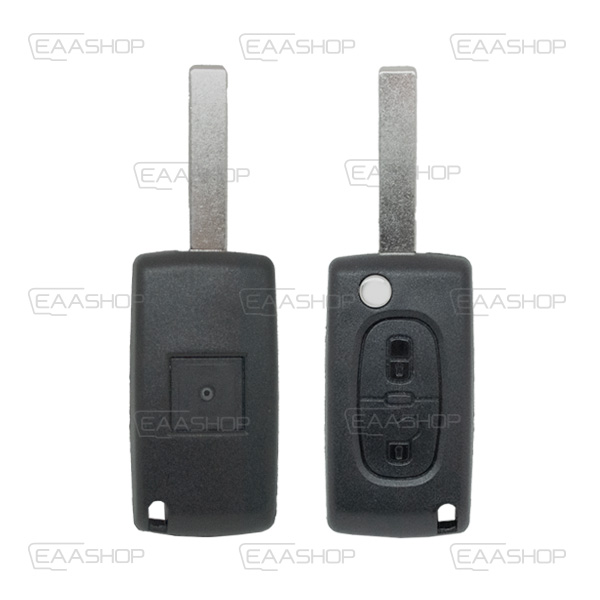PSA13KS - CARCASA PSA PLEGABLE 2 BOTONES PILA CIRCUITO HU83