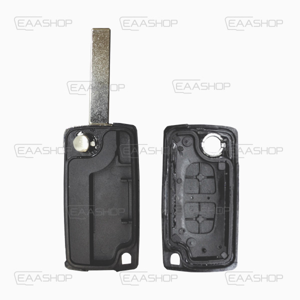 PSA13KS - CARCASA PSA PLEGABLE 2 BOTONES PILA CIRCUITO HU83