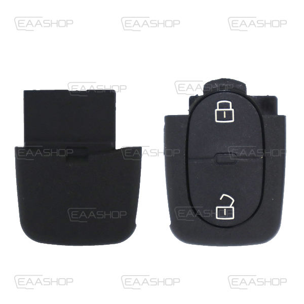 AU03KS - CARCASA DE MANDO AUDI PLEGABLE 2 BOTONES