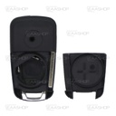 CH07KS - CARCASA DE MANDO CHEVROLET 2 BOTONES