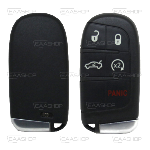 CR12KS - CARCASA DE MANDO CHRYSLER PLEGABLE 4+1 BOTONES