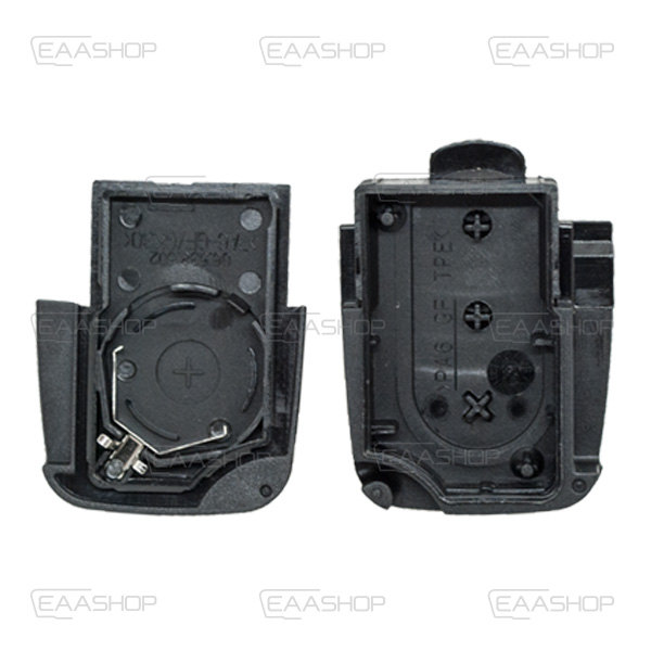 AU04KS - CARCASA DE MANDO REDONDO 3 BOTONES AUDI (PILA