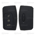 FO07KS - CARCASA DE MANDO FORD PLEGABLE 3 BOTONES