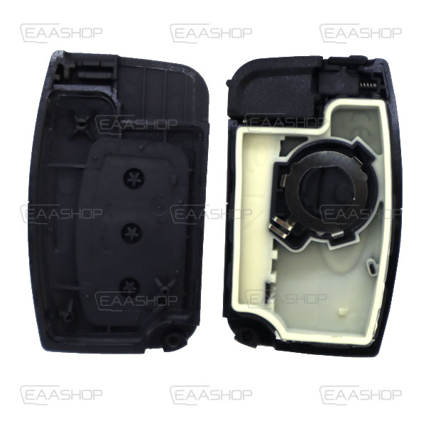 FO07KS - CARCASA DE MANDO FORD PLEGABLE 3 BOTONES