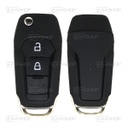 FO08KS - CARCASA DE MANDO FORD PLEGABLE 2 BOTONES