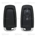 FO10KS - CARCASA DE MANDO FORD PLEGABLE 2 BOTONES