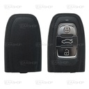 AU06KS - CARCASA DE MANDO AUDI KEY LESS 3 BOTONES