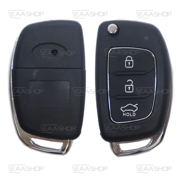 HY22KS - CARCASA DE MANDO HYUNDAI 3 BOTONES