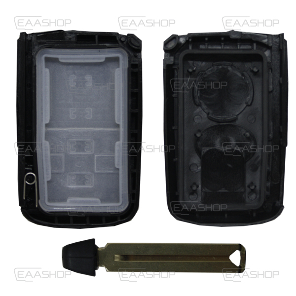 TT16KS - CARCASA DE MANDO TOYOTA 3 BOTONES