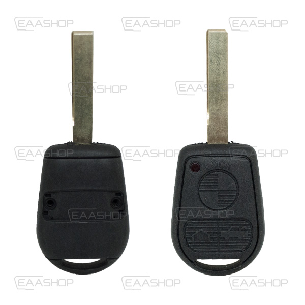 BW02KS - CARCASA DE MANDO BMW 2 TRACKS 3 BOTONES FIJO
