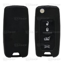 CR09KS - CARCASA DE MANDO CHRYSLER PLEGABLE 4 BOTONES