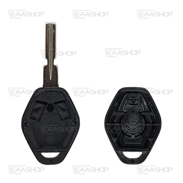 BW03KS - CARCASA DE MANDO BMW ROMBO HU58 3 BOTONES 433