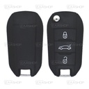 PSA27KS - CARCASA DE MANDO PEUGEOT 3 BOTONES PERFIL HU83