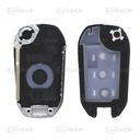 PSA27KS - CARCASA DE MANDO PEUGEOT 3 BOTONES PERFIL HU83