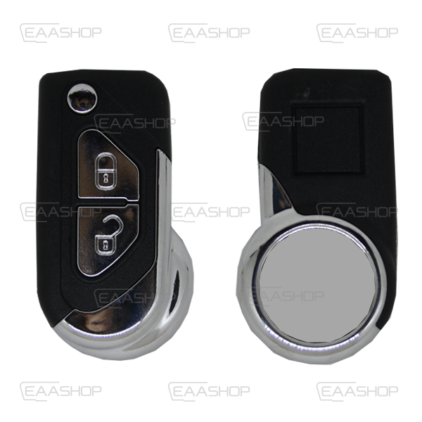 PSA28KS - CARCASA DE MANDO PEUGEOT 2 BOTONES