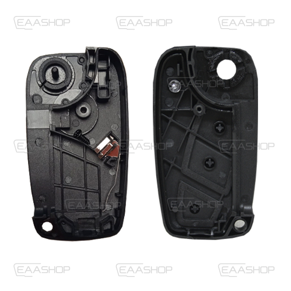 FIA04KS - CARCASA PLEGABLE MANDO FIAT 3 BOTONES