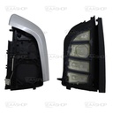 BW09KS - CARCASA KEYLESS BMW 4 BOTONES (PERFIL HU100R)