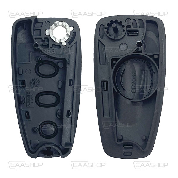 FO06KS - CARCASA DE MANDO FORD FOCUS PLEGABLE 3 BOTONES