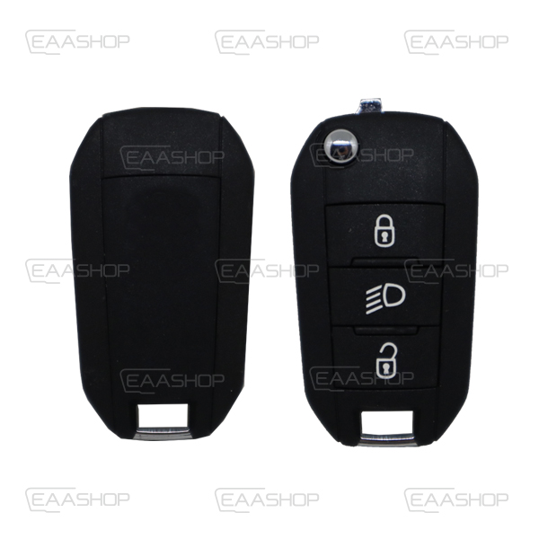 PE47RC - TELEMANDO PLEGABLE 3 BOTONES PEUGEOT ORIGINAL