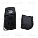 TT13KS - CARCASA PLEGABLE TOYOTA 3 BOTONES (PERFIL TOY40))
